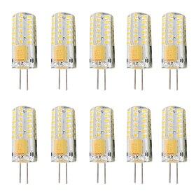 10pcs 3 W LED Bi-pin Lights 300 lm G4 T 48 LED Beads SMD 3014 Dimmable Warm White White 12-24 V