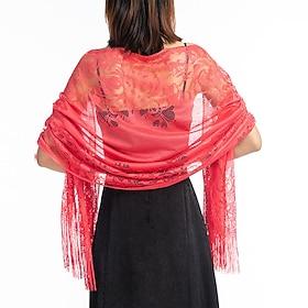 Elegant Roaring 20s Sparkle Shine Flapper Shawls The Great Gatsby Charleston Fancy Dress Women's Valentine's Day Masquerade Party Wedding Wedding Guest Adults