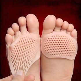 Breathable Gel Metatarsal Pads – Cushioned Honeycomb Forefoot Support for Pain Relief, Anti-Slip Foot Protection for Men  Women