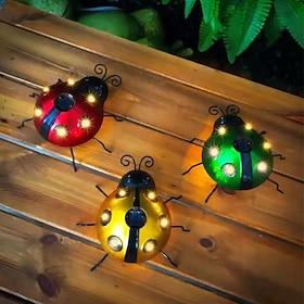Solar Ladybug Light Outdoor Garden Light Yard Lawn Aisle Courtyard Landscape Decoration