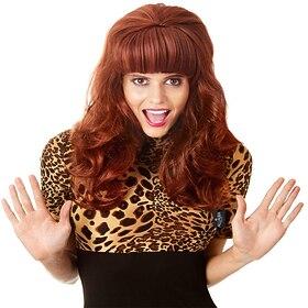 Beehive wigs 80s 20s Wigs Married Housewife Big Red Wig 80s s for Women Big Bouffant Hair Beehive Wigs Fits All Halloween Wigs