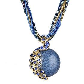 Women's necklace Textured Street Geometry Necklaces