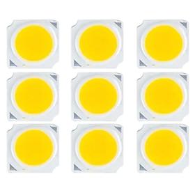 9/20pcs LED Lamp Bead Source Warm White Natural light White Light 3-12W COB Lamp Bead Illumination Source 13.5MM13.5MM Lighting Accessories