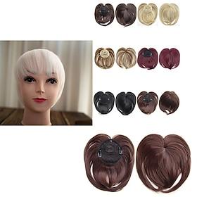 White Hair Extensions for Women Invisible Toupee Thinning Hair Extensions Wig Hairpiece Thick Top Hair Pieces