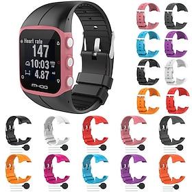 Watch Band for Polar M400 / M430 Silicone Replacement  Strap with Removal Tool Soft Sport Band Wristband