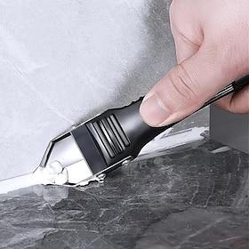 5 In 1 Caulk Remover Tools Kit, Grout Removal Tool, Sealant Finishing Tool, Glue Angle Scraper Tool For Window And Sink Renovations In Kitchens And Bathrooms