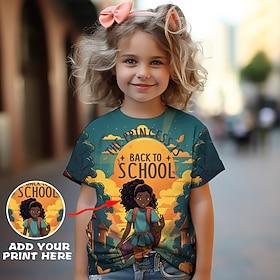 Halloween Boys 3D Graphic Halloween pattern T shirt Tee Short Sleeve 3D Print Fall Winter Spring Summer Cool Adorable Kids 4-12 Years Outdoor Party Regular Fi