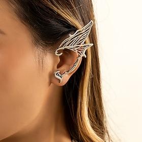 Elf Ear Cuffs Punk Gothic Dress Up Adults' Women's Halloween Carnival Mardi Gras Easy Halloween Costumes Dress Up