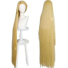Cosplay Wigs Blonde Straight Synthetic Hair Long Wigs Women's Wigs For Party