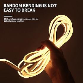 2M Led Neon Strip Outdoor Lights 12V Waterproof For Home Living Room Kitchen Garden CourtyardDecoration Lighting Lamp