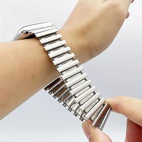 Upgrade Your Apple Watch with a Durable Stainless Steel Elastic Watchband - Fits Series 8, 7, 6, 5, 4, 3  49mm, 40mm, 44mm, 42mm, 45mm, 41mm  38mm Models