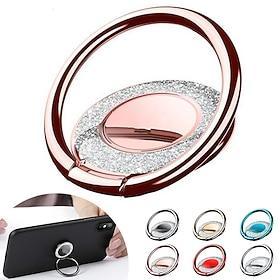 360 Degree Mobile Popular Magnet Phone Holder For iPhone 15 14 Metal Finger Phone Stand For Samsung S23