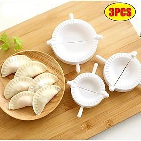 3pcs Dumpling Maker, Empanadas Press Mold Maker, Dumpling Mold For Pierogi, Pastelitos, Calzone, Turnovers, Chinese Dumpling, Kitchen Gadgets, Kitchen Supplies