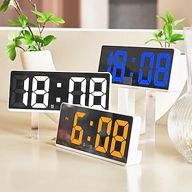 LED Clock Large Screen Digital Clock Bedroom Bedside Clock Korean Fashion Clock