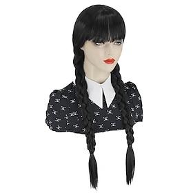 Cosplay Wigs Black Straight Synthetic Hair Long Wigs Women's Wigs For Party