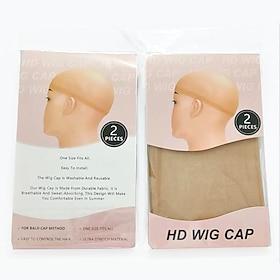 2PCS/BAG HD Hair Net Wig Liner Cheap Wig Caps For Making Wigs Spandex Net Elastic High Quality Wig Cap