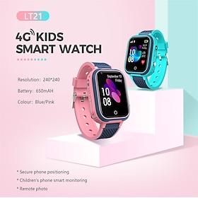 LT21 4G Smart Watch Kids GPS WIFI Video Call SOS IP67 Waterproof Child Smartwatch Camera Monitor Tracker Location Phone Watch