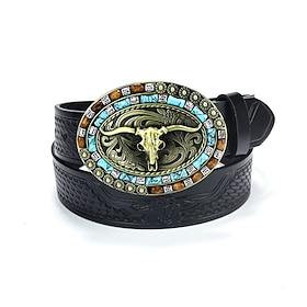 18th Century 17th Century State of Texas Waist Belt West Cowboy Ameirican Fancy Dress Men's Masquerade Performance Masquerade Bachelorette Party Adults' Belt A