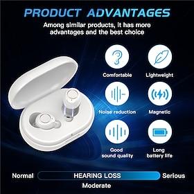 Noise-canceling hearing aids for the elderlyCharging sound amplifierHearing aid