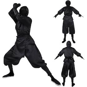 Cosplay Costume Ninja Cosplay Adults' Men's Carnival Masquerade Party Performance Dress Up