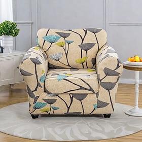 Stretch Floral Armchair Cover Elastic Slipcover with Floral Pattern for a Stylish and Secure Fit Ideal for Protecting and Refreshing Your Armchair
