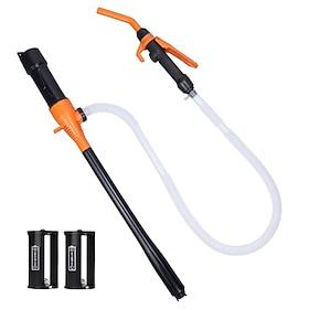 Portable Battery Powered Pump Battery Operated Liquid Water/Fuel Transfer Pump with Adjustable Flow Control Filter Design 2.2 Gallons per Min For Gasoline Sip