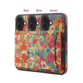 telefoon hoesje Voor iPhone 16 Pro Max Plus iPhone 15 Pro Max Plus iPhone 14 13 12 Pro Max Plus iPhone 14 Pro Max iPhone 13 12 Pro Max Wallet Card Case met sta