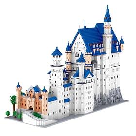 Architecture Neuschwanstein Castle Micro Building Blocks Set11810PCS - World Famous Architectural Model Toys Gifts for Kids and Adults Christmas Gift