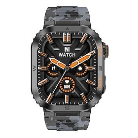 MT39 Smart Watch 2.01inch Large Screen Bluetooth Call Heart Rate Health Monitor Outdoor Sports AI Voice Assistant Smartwatch