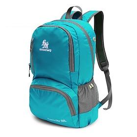 75 L Rygsække til dagture Rygsæk Lynlås Multi lomme - Påførelig Holdbar Udendørs Vandring Camping Militær Nylon Sort Lys pink Bourgogne