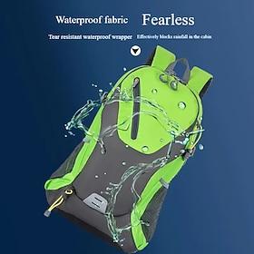 40 L Rygsække til dagture Rygsæk Lynlås Multi lomme - Påførelig Holdbar Udendørs Vandring Camping Militær Nylon Sort Lys pink Rød