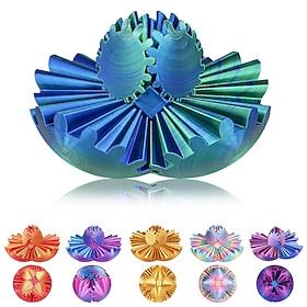 Gear Ball Fidget Toy, 3D Printed Gear Ball Gear Sphere, Stress Ball, GearSphere Desk Toy, Fidget Ball Gear Toy for Stress and Anxiety Relaxing, for Kids Stocki