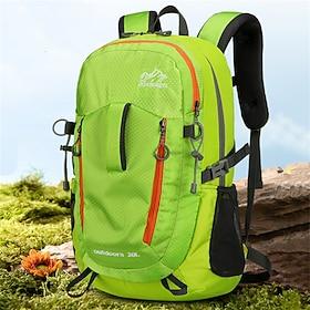 20-35 L Rygsække til dagture Rygsæk Lynlås Multi lomme - Påførelig Holdbar Udendørs Vandring Camping Militær Nylon Sort Rød Marineblå