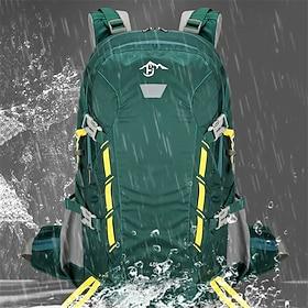 40 L Rygsække til dagture Rygsæk Lynlås Multi lomme - Påførelig Holdbar Udendørs Vandring Camping Militær polyester Nylon Sort Gul Rød