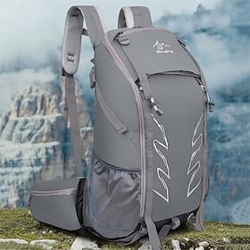 20-35 L Rygsække til dagture Rygsæk Lynlås Multi lomme - Påførelig Holdbar Udendørs Vandring Camping Militær Nylon Sort Gul Rød