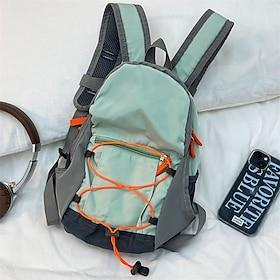 20-35 L Rygsække til dagture Lynlås Multi lomme - Åndbart Påførelig Holdbar Udendørs Vandring Camping Militær Nylon Blå Lilla Grøn