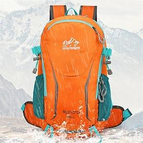 20-35 L Rygsække til dagture Rygsæk Lynlås Multi lomme - Påførelig Holdbar Udendørs Vandring Camping Militær Nylon Skovgrøn Sort Marineblå