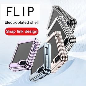 telefoon hoesje Voor Samsung Galaxy Z-flip 6 Z Flip 5 Z Flip 4 Z Flip 3 Achterkant Schokbestendig Overtrekken