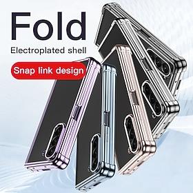 telefoon hoesje Voor Samsung Galaxy Z-vouw 6 Z Fold 5 Achterkant Schokbestendig Retro Overtrekken