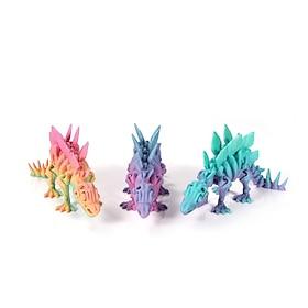 3d-trykt dinosaur for barn og voksne 3d-trykt dinosaur-fidget-leker dekor for stressavlastning