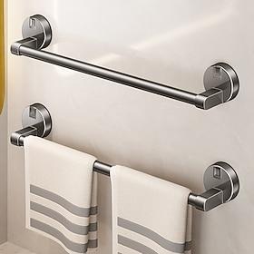 zuignap handdoekrek badkamer geen ponsen badkamer handdoek paal badhanddoek wand gemonteerde opbergrek opbergrek