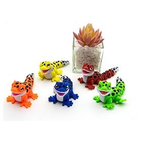 3d-trykt øgle for barn og voksne 3d-trykt gekko fidget-leker dekor for stressavlastning