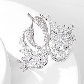 Dame Nåler geometriske Dyr Stilfull Enkel Brosje Smykker Sølv Til Arbeid Daglig