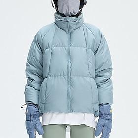 Herre Dame Vattert pufferjakke Fleecejakke Vinter utendørs Hold Varm Vinterjakke Fleecejakker Hellengdes glidelås Klatring Camping / fotturer / grotting Reise