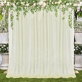 valentinsdag perle chiffon gardiner bryllupsfest gardiner dekorativ tyll ensfarget bryllupsbilde bakgrunn dekorasjon slør