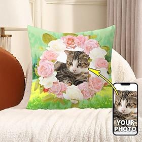 tilpasset minneputetrekk foto putetrekk pute sympati gave personlige minnegaver