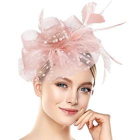 Elegant Derby Headpiece Fascinator Gentlewoman Fancy Dress Women's Carnival Party Derby Wedding Party Adults' Fascinator Spring Summer