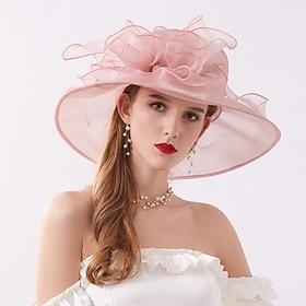 1950s Retro Vintage Derby Hat Church Hat Kentucky Derby Hat Gentlewoman Noblewoman Women's Valentine's Day Derby Ascot Horse Racing Festival Adults' Hat Spring