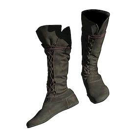 Vintage Medieval Renaissance Flat Jazz Boots Pirate Viking Ranger Elven Archery Fancy Dress Men's Women's Unisex Halloween Carnival Party Casual Daily LARP Adu