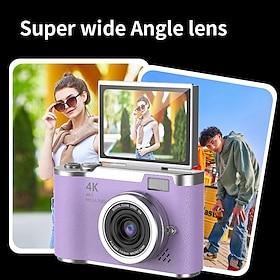 HD Digital Cameras 4K 1080p Easy to Use Rotatable 2.4 Lcd Screen CCD Camera Valentine's Day Gift